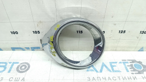 Right fog light frame for Lexus ES300h ES350 13-15 pre-restoration chrome sand