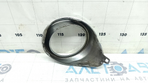Right fog light frame for Lexus ES300h ES350 13-15 pre-restoration chrome sand