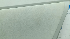 Door trim, rear left, Toyota Prius 30 10-15, gray with gray cloth insert, gray cloth armrest, gray molding structure, scuffs, scratches, dry cleaning