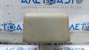 Rear central headrest Ford Flex 13-19 beige leather, cleanable
