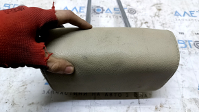 Rear central headrest Ford Flex 13-19 beige leather, cleanable