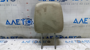 Rear left headrest Ford Flex 13-19 beige leather, cleanable
