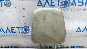 Rear left headrest Ford Flex 13-19 beige leather, cleanable