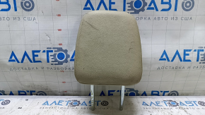 Rear left headrest Ford Flex 13-19 beige leather, cleanable