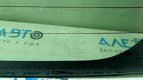 Rear window of the trunk door, main glass, Toyota Prius 30 12-15