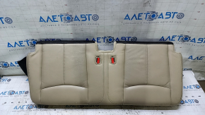 Rear seat cushion, 3rd row, right, Nissan Pathfinder 13-16, beige leather, for cleaning