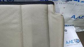 Rear seat cushion, 3rd row, right, Nissan Pathfinder 13-16, beige leather, for cleaning