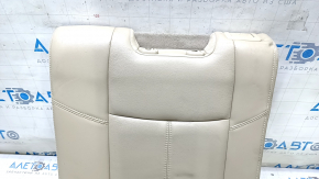 Rear seat backrest, 3rd row, left, Nissan Pathfinder 13-16, beige leather, for cleaning