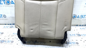 Rear seat backrest, 3rd row, right, Nissan Pathfinder 13-16, beige leather, for cleaning