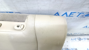 Rear seat backrest, 3rd row, right, Nissan Pathfinder 13-16, beige leather, for cleaning
