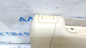 Rear seat backrest, 3rd row, right, Nissan Pathfinder 13-16, beige leather, for cleaning