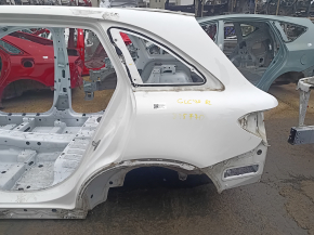 Quarter wing rear left Mercedes GLC 16-22 SUV on the body, white