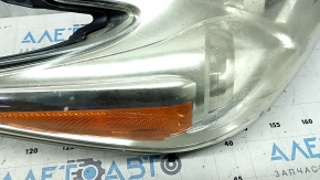 Right front headlight for Toyota Prius 30 13-15, restyling, halogen, polishable
