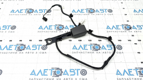 Toyota Prius 30 10-15 driver's seat belt latch, dark gray, with sensor