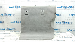 Rear seat backrest, 2nd row, right, Toyota Prius 30 10-15, light gray velour, with belt and armrest, for cleaning