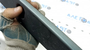Rear bumper center lip Toyota Prius 30 10-15 structure, scratches, painted