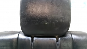Rear seat backrest, 3rd row, left, Mazda CX-9 16-17, black leather