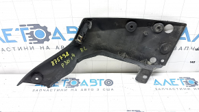 Left rear bumper lip for Toyota Prius 30 10-15, structure, scratches, painted
