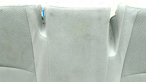 Rear seat cushion for Toyota Prius 30 10-15, light gray velour, dry-cleanable