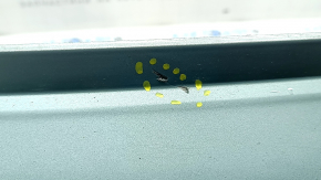 Rear bumper bare Toyota Prius 30 10-15 green, cracked, dented
