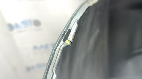 Rear bumper bare Toyota Prius 30 10-15 green, cracked, dented