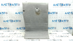 Rear seat backrest, 2nd row, left, Toyota Prius 30 10-15, light gray velour, dry-cleanable, tacked