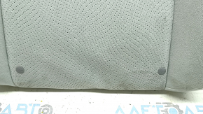 Rear seat backrest, 2nd row, left, Toyota Prius 30 10-15, light gray velour, dry-cleanable, tacked