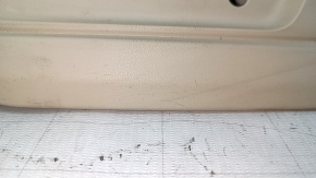 Upper left side driver's seat trim for Lexus ES300h ES350 13-18 beige, under control, scratches, needs cleaning