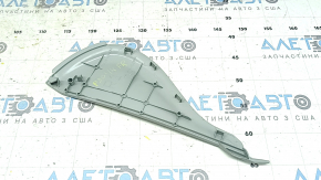 Toyota Prius 30 10-13 gray right side dashboard trim