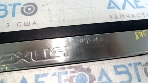 Front left outer door sill plate for Lexus ES300h ES350 13-18 chrome, dents, scratches