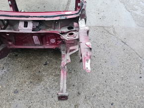 Jeep Cherokee KL 19-23 front left quarter panel on the body, red