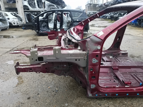 Jeep Cherokee KL 19-23 front left quarter panel on the body, red
