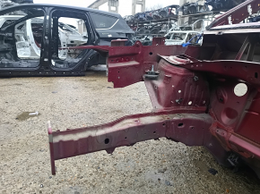 Jeep Cherokee KL 19-23 front right quarter panel on the body, red