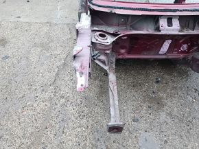 Jeep Cherokee KL 19-23 front right quarter panel on the body, red