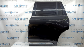 Volvo XC90 16-22 INSCRIPTION rear left door assembly, keyless, black 717, bumpers