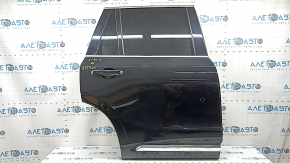Volvo XC90 16-23 INSCRIPTION rear right door assembly, tinted, keyless, under curtain, black 717, bumper