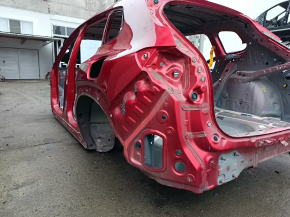 Mazda CX-50 2023-25 rear left quarter wing, red, dented
