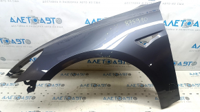 Tesla Model 3 front left fender 18-PMNG graphite, scratches, chips