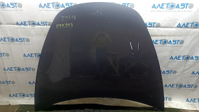Tesla Model 3 18" hood, steel, PMNG graphite, scratches, chips