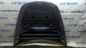 Tesla Model 3 18" hood, steel, PMNG graphite, scratches, chips