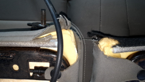 Rear seats, row 2, left, Ford Escape MK3 2013-2016, beige cloth