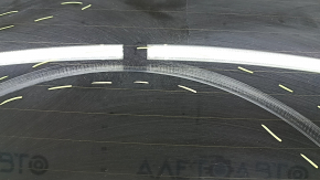 The trunk door is bare with glass, Volvo XC90 16-22 tinted, black 717, scratches on the glass.