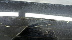 The trunk door is bare with glass, Volvo XC90 16-22 tinted, black 717, scratches on the glass.