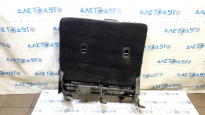 Rear seat, 2nd row, upper left, Ford Edge 15-24, black cloth, with armrest, with belt