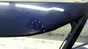 Bare front bumper for Lexus ES300h ES350 2013-2015 pre-restored, with parking sensors, blue 8V3, cracked, scratches
