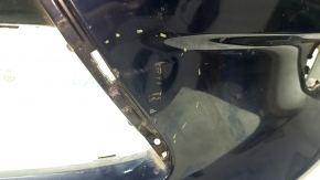 Bare front bumper for Lexus ES300h ES350 2013-2015 pre-restored, with parking sensors, blue 8V3, cracked, scratches