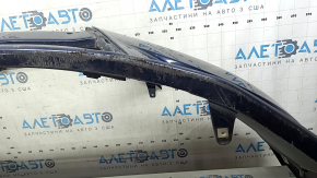 Bare front bumper for Lexus ES300h ES350 2013-2015 pre-restored, with parking sensors, blue 8V3, cracked, scratches
