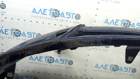 Bare front bumper for Lexus ES300h ES350 2013-2015 pre-restored, with parking sensors, blue 8V3, cracked, scratches