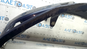 Bare front bumper for Lexus ES300h ES350 2013-2015 pre-restored, with parking sensors, blue 8V3, cracked, scratches
