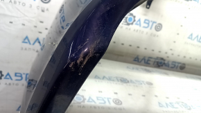 Bare front bumper for Lexus ES300h ES350 2013-2015 pre-restored, with parking sensors, blue 8V3, cracked, scratches